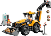 Set de constructie LEGO® City Buldoexcavator galben 60480, Jucarii pentru Copii, Jucarii pentru Baieti si Fete, Idee de Cadou pentru Copii