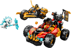 LEGO® NINJAGO® - Vehiculele transformabile ale lui Kai si Cole 71864, 394 piese