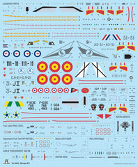 Macheta aeromodel de construit Avion Mirage III E Scara 1:48 Italeri 2816