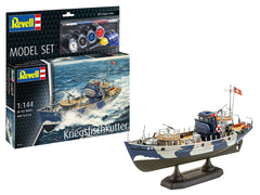 Vapor Revell Model Set Kfk Kriegsfischkutter Scara 1:144 Rev65242