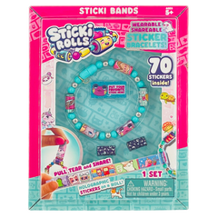 Bratari Cu Stickere Sticki Rolls Single Pack Scsr100 Verde Turcoaz