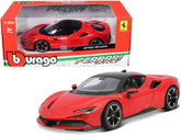 Macheta Bburago 1/24 Ferrari SF90 Stardale Rosu BB26000-26028ROSU