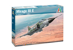 Macheta aeromodel de construit Avion Mirage III E Scara 1:48 Italeri 2816