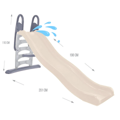 Tobogan mare Mochtoys pentru copii 198 cm, MO13012 gri