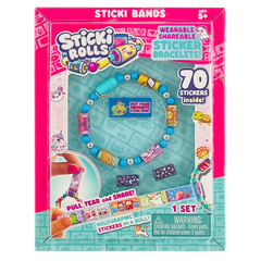 Bratari Cu Stickere Sticki Rolls Single Pack Scsr100 Albastru