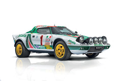 Macheta automodel de construit Masina Lancia Stratos HF Gr.4 Monte Carlo Rally 1977 Scara 1:12 Italeri 4714