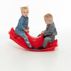 Balansoar penrtu copii, 3 locuri Dohany rosu DO2080R