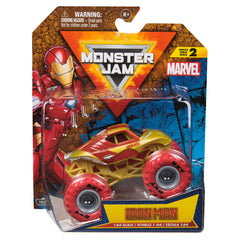 Monster Jam Camionul Gigant Marvel Monster Truck Scara 1/64 Iron Man Spm 6069960-20148214