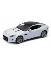 Macheta Auto Welly 1:24 1970 Jaguar F Type Coupe Alb, W29370-24060W