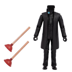 Skibidi Toilet S1 Figurine 15 Cm Plungerman Bonski1380Plungm