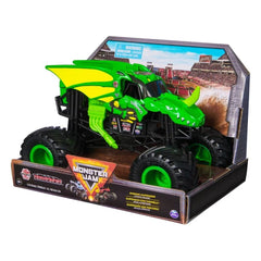 Masinuta metalica Monster Jam, scara 1/24, Dragonoid Bakugan, SPM6056371-20144300