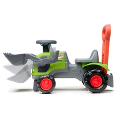 Tractor Falk Ride-on BabyClaas cu incarcator frontal, volan, claxon și maner, FK 312D