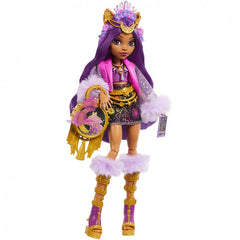 Papusa Mattel Monster High Clawdeen Wolf Tinuta Glam Party Hxh80