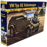 Macheta Militara de construit ITALERI Volkswagen Kubelwagen Type 82 1:35 ITA 312