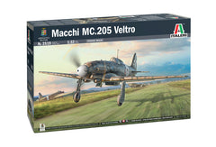 Macheta aeromodel de construit Avion Macchi MC.205 Veltro Scara 1:32 Italeri 2519