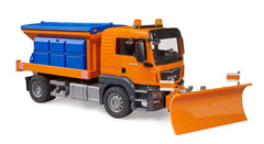 Distribuitor MAN TGS cu lama frontala - Bruder 3785