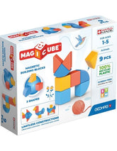 Set de constructie magnetic, Magicube Animale, 9 piese, Geomag, 201