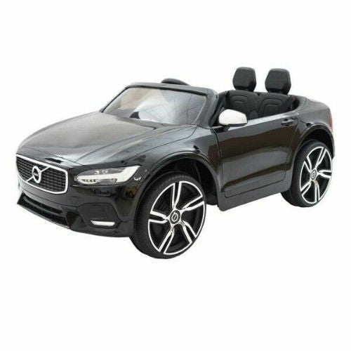 Masinuta Peak Toys Electrica Volvo S90 cu 2 Locuri, Telecomanda si Functie MP3, Negru