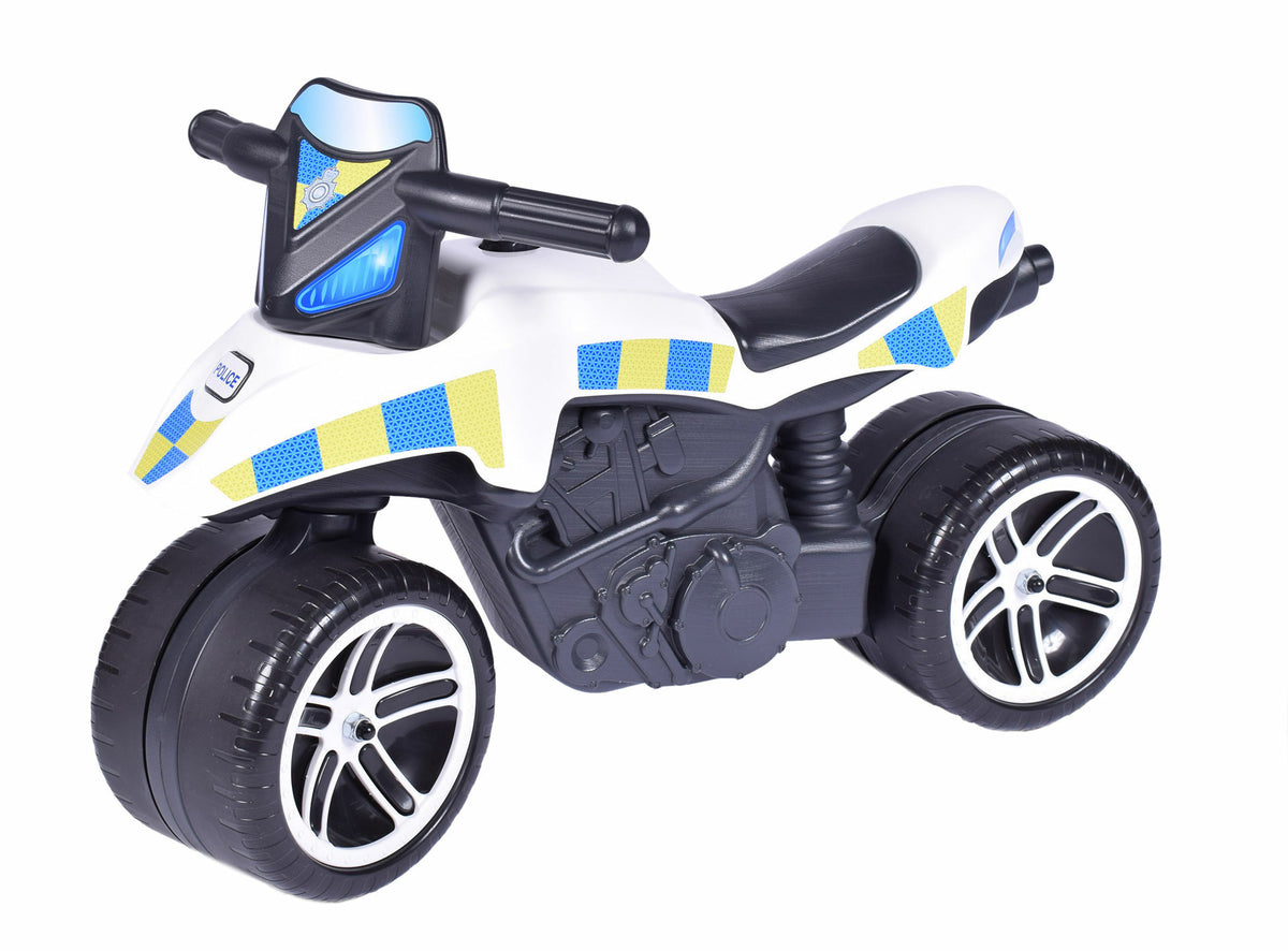 Motoreta police Falk fara pedale