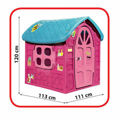 Casuta de joaca de exterior pentru copii Magenta 120x113x111cm 5075