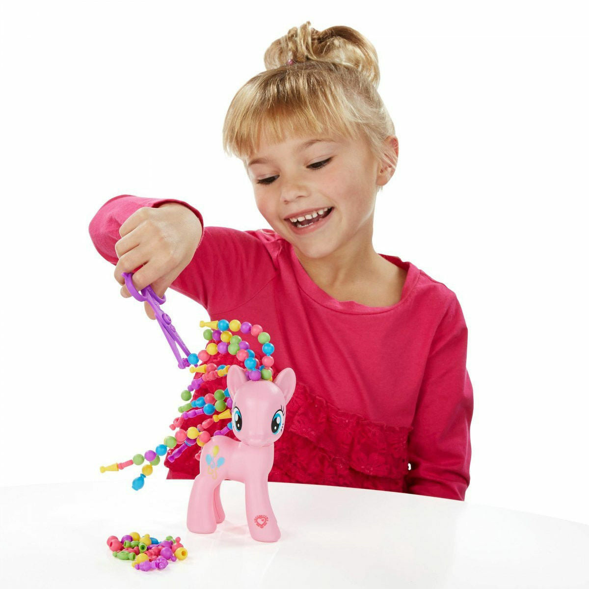 Figurina My little pony Pinkie Pie cu par ondulat B5417 Hasbro
