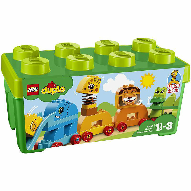 LEGO DUPLO - Prima mea cutie de caramizi cu animale 10863