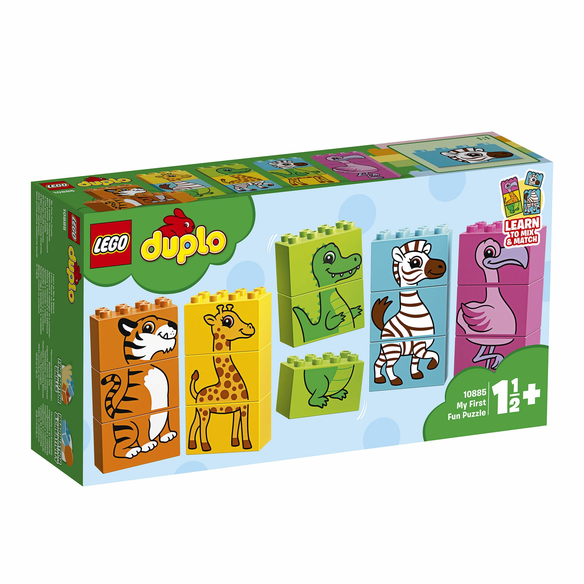 LEGO DUPLO - Primul meu puzzle distractiv 10885