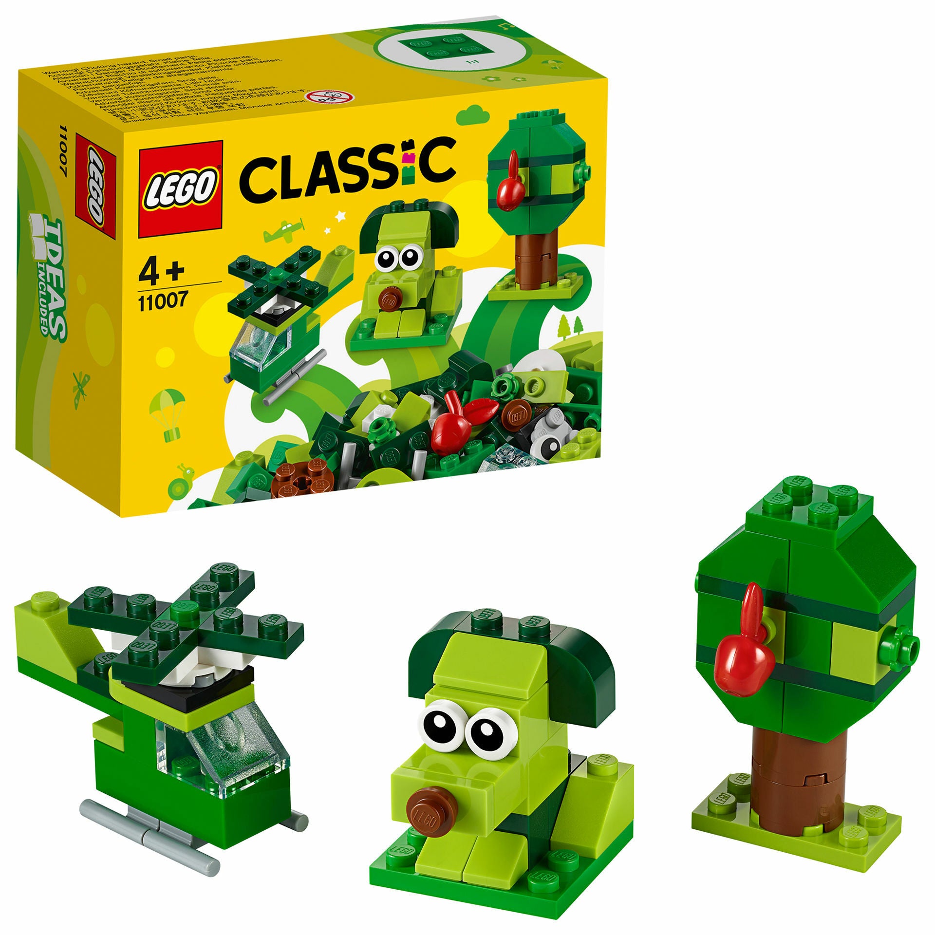 LEGO Classic - Caramizi creative verzi 11007