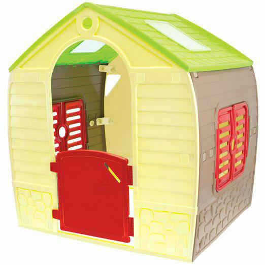 Casuta de joaca de exterior Mochtoys Happy House 11976