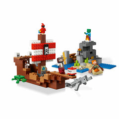 LEGO Minecraft - Aventura corabiei de pirati 21152