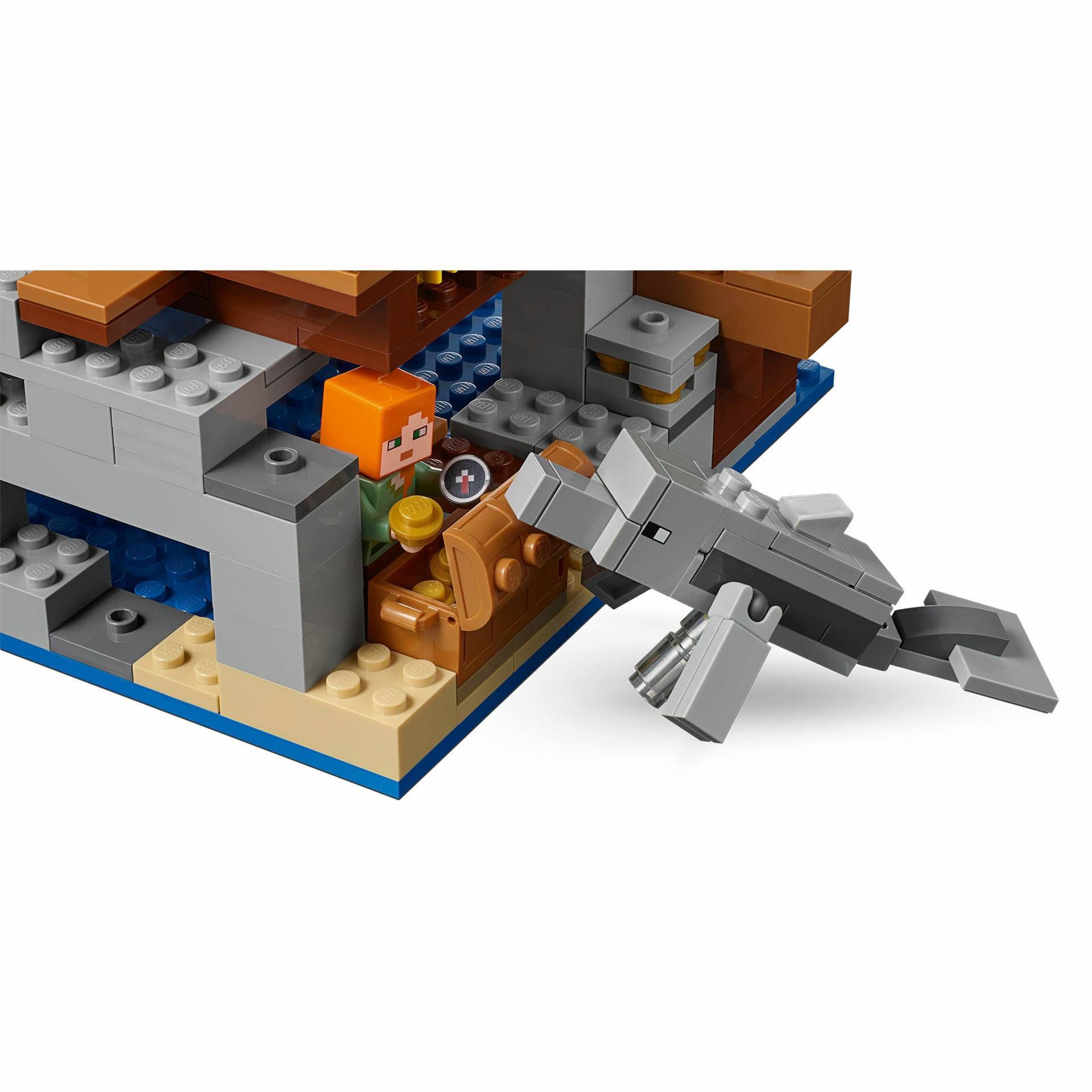LEGO Minecraft - Aventura corabiei de pirati 21152