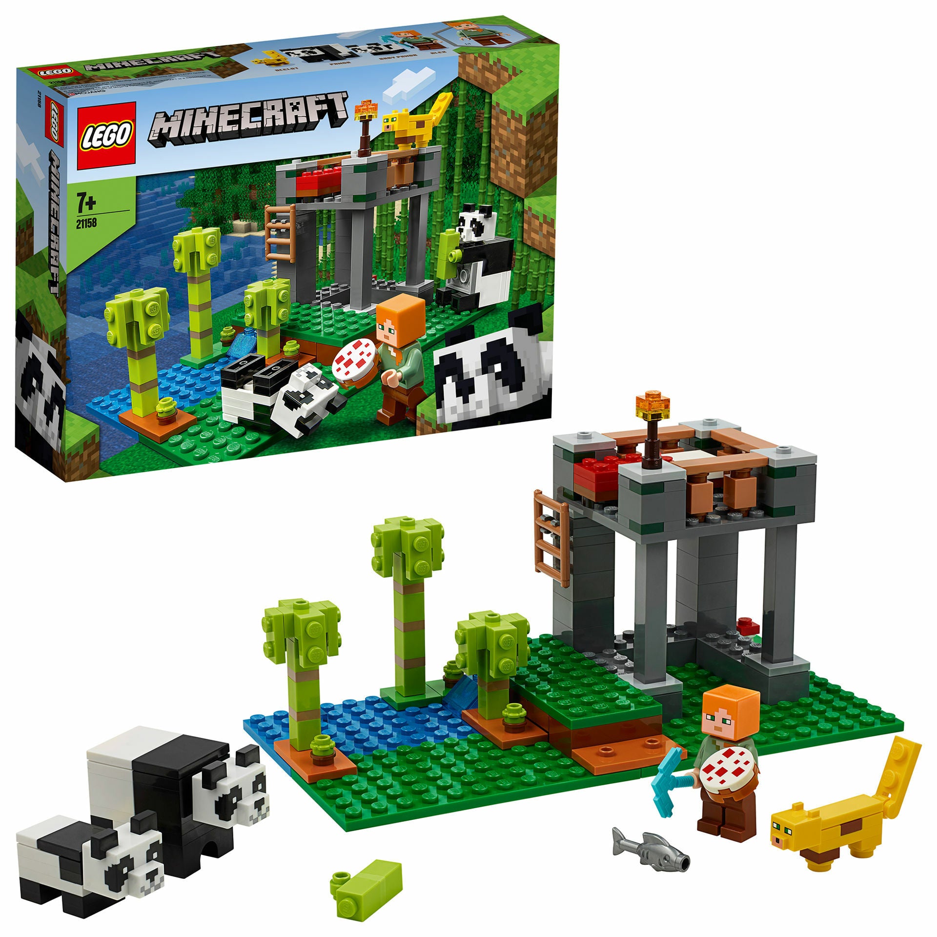 LEGO Minecraft - Gradinita panda 21158