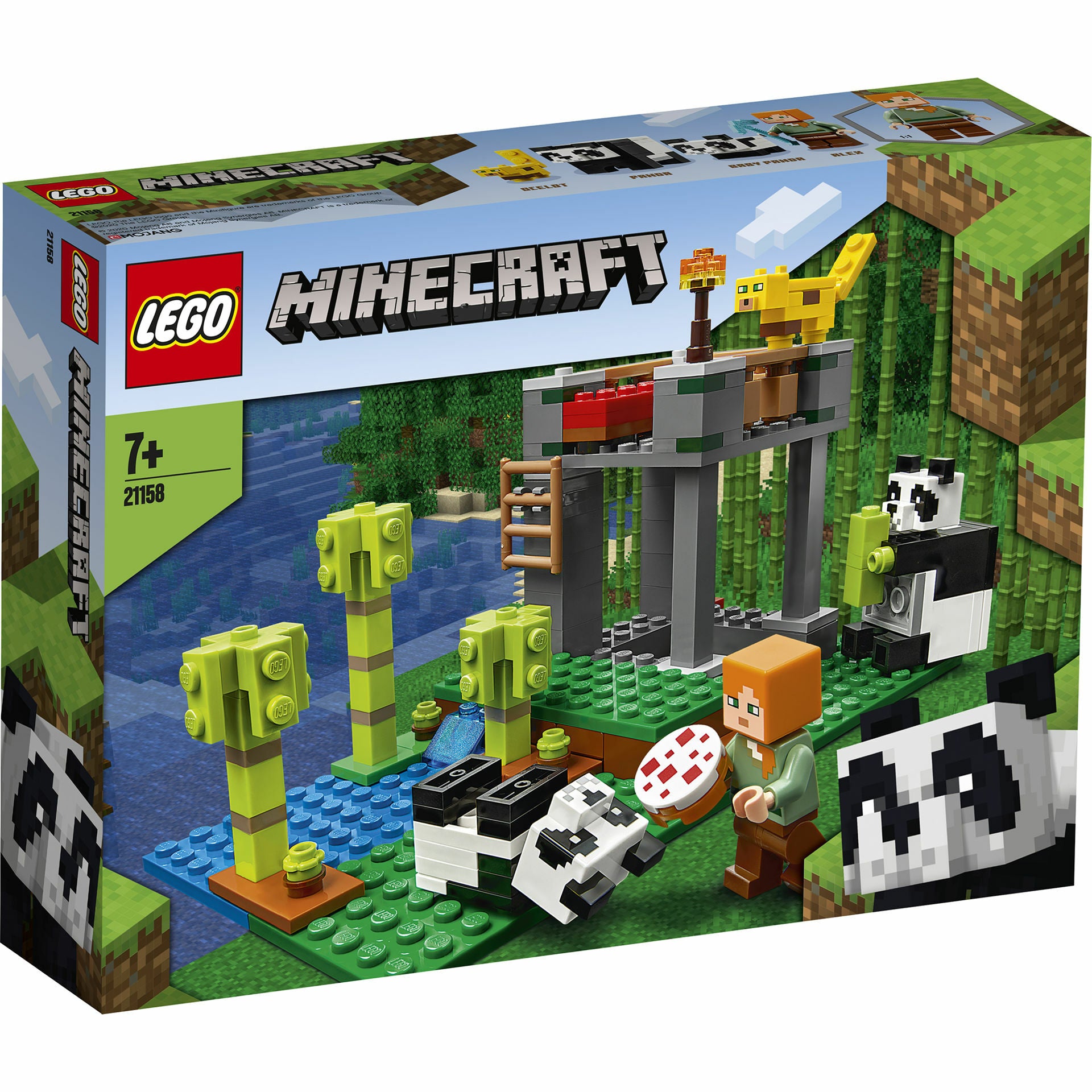 LEGO Minecraft - Gradinita panda 21158