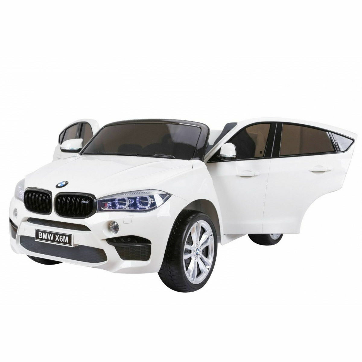 Masinuta electrica BMW X6M, alb
