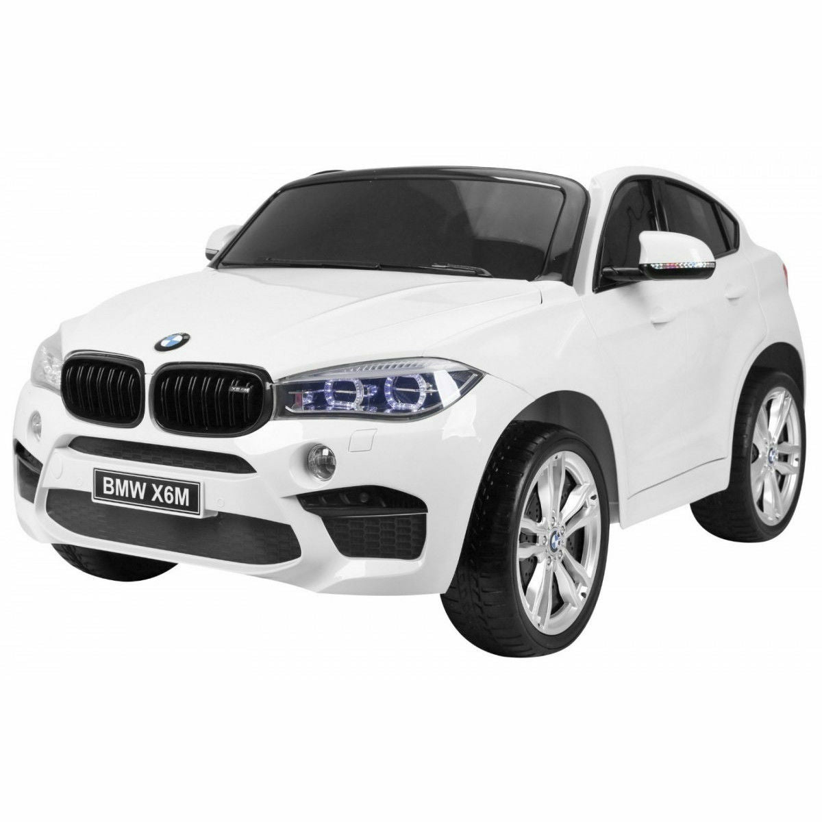 Masinuta electrica BMW X6M, alb