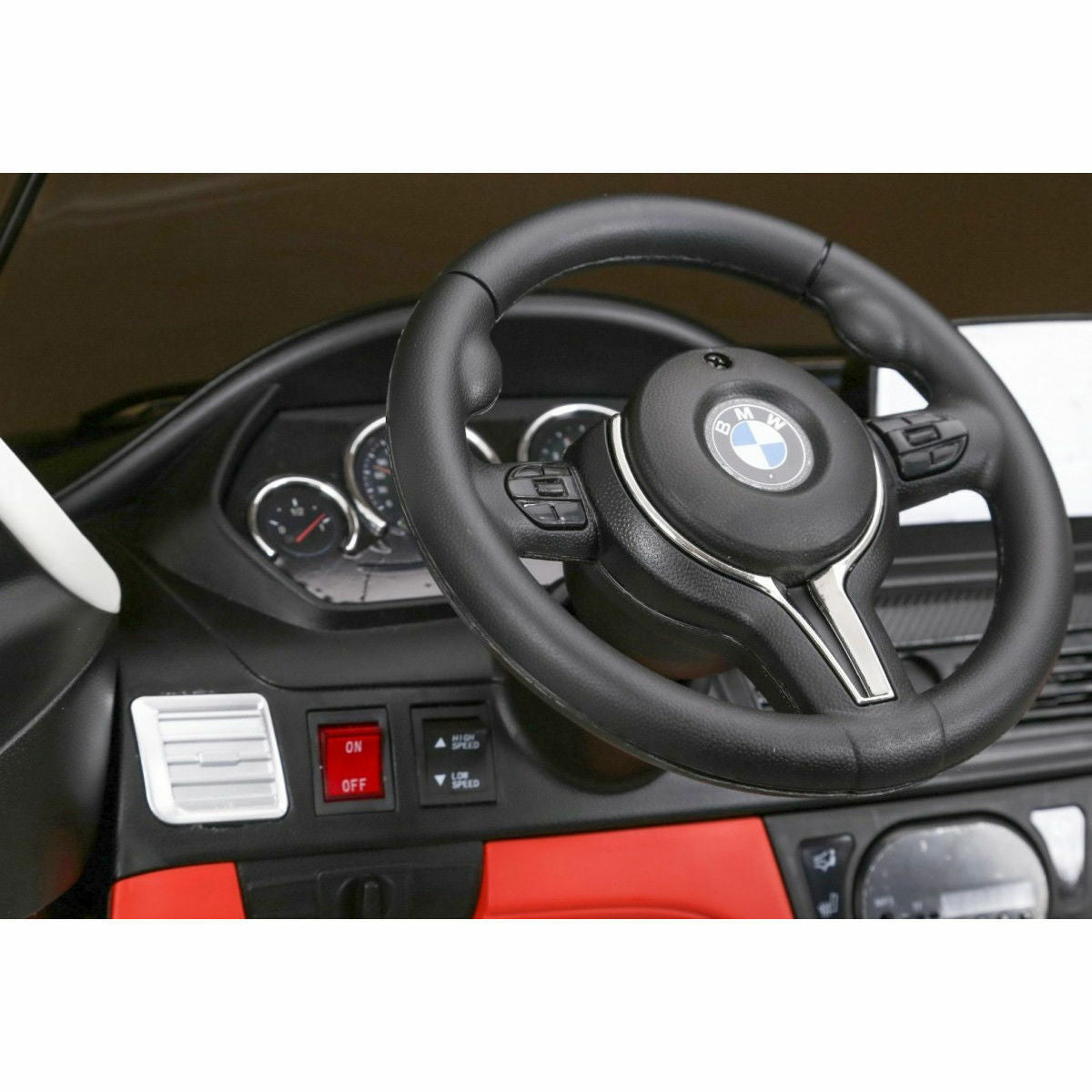 Masinuta electrica BMW X6M, alb