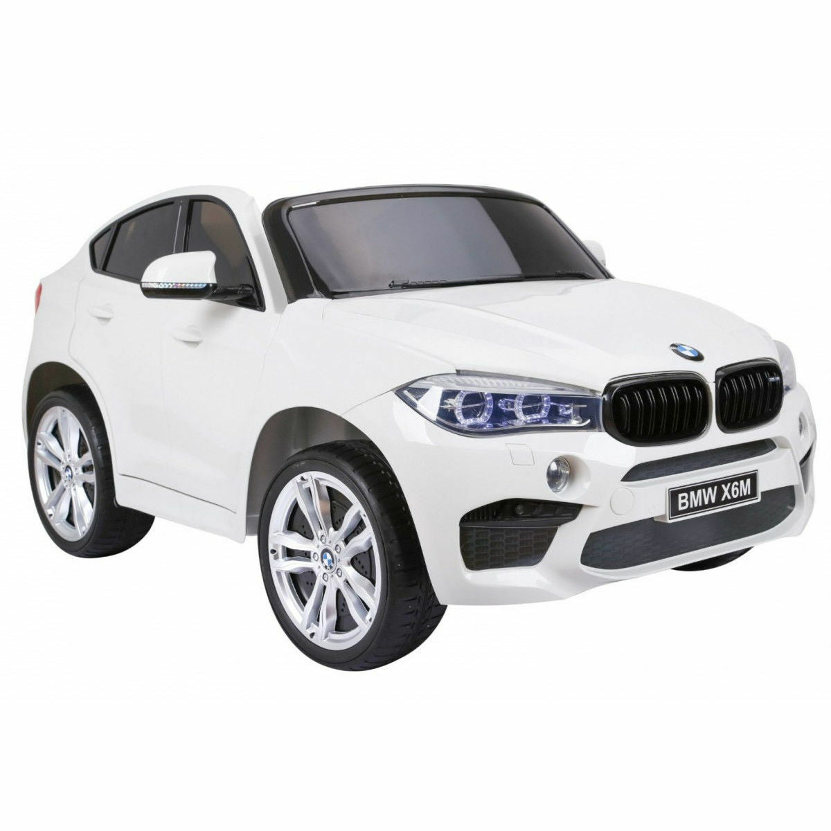 Masinuta electrica BMW X6M, alb