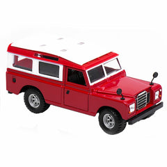 Macheta Masinuta Bburago 1:24, Land Rover Rosu, BB20001B-22063