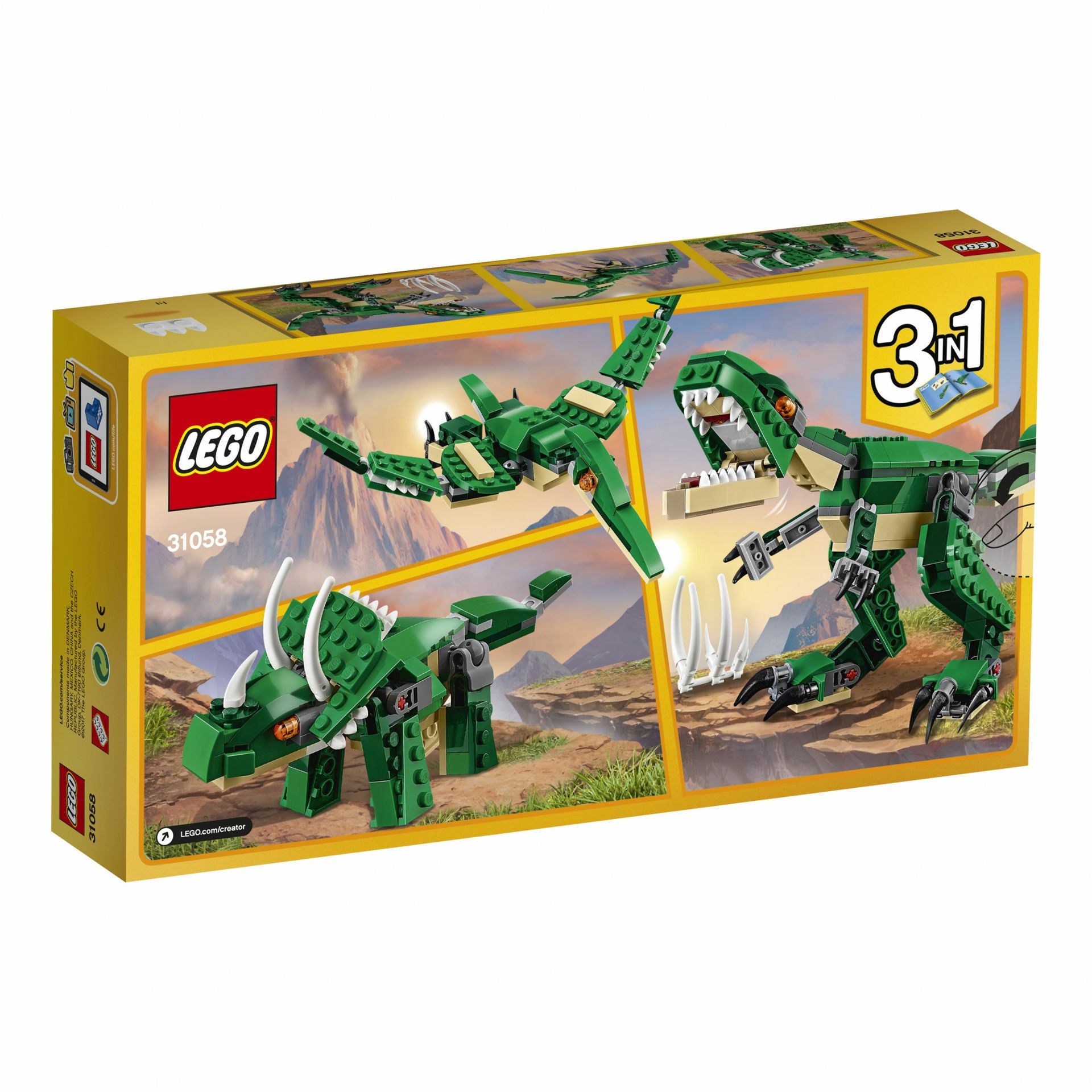 LEGO Creator - Dinozauri puternici 31058