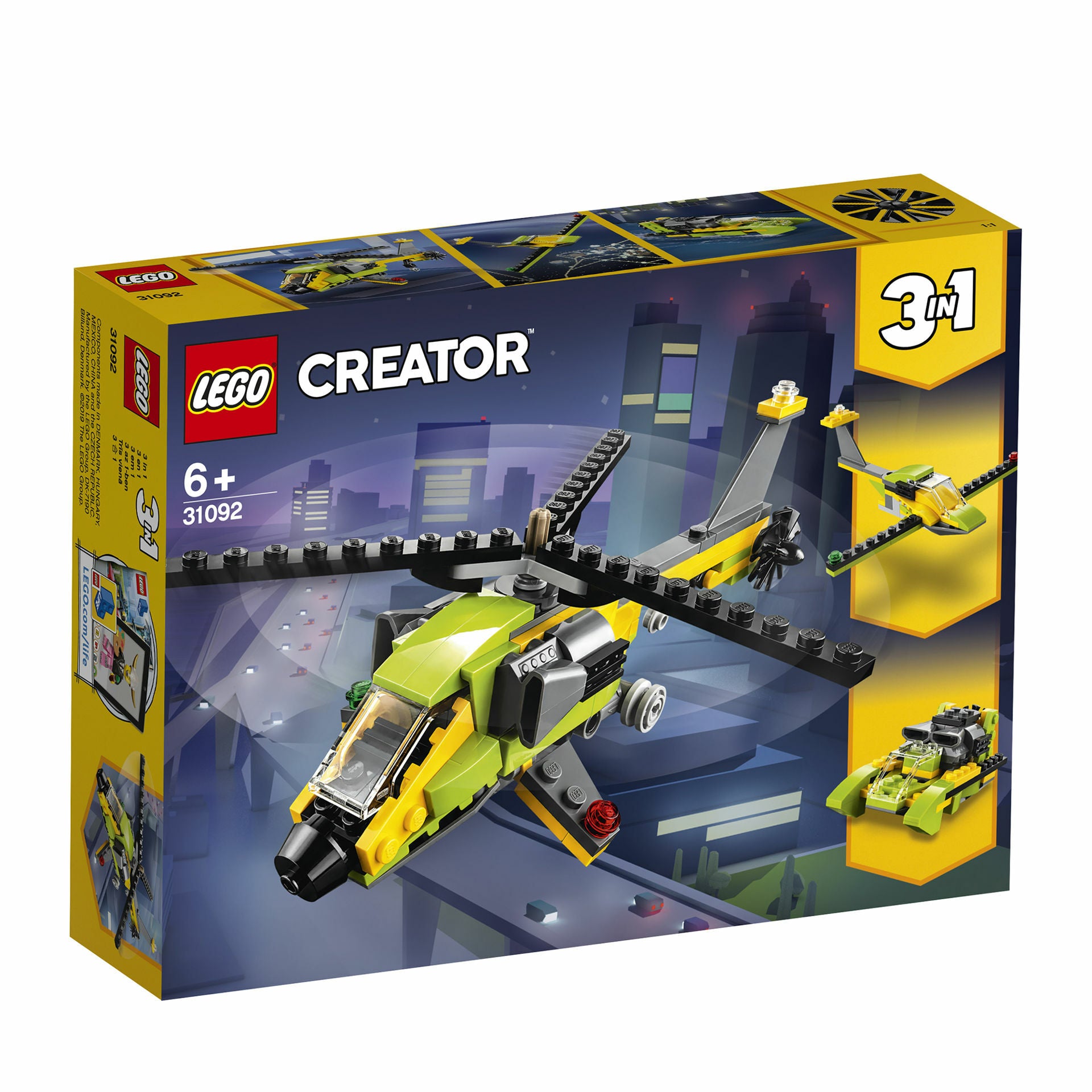 LEGO Creator - Aventura cu elicopterul 31092