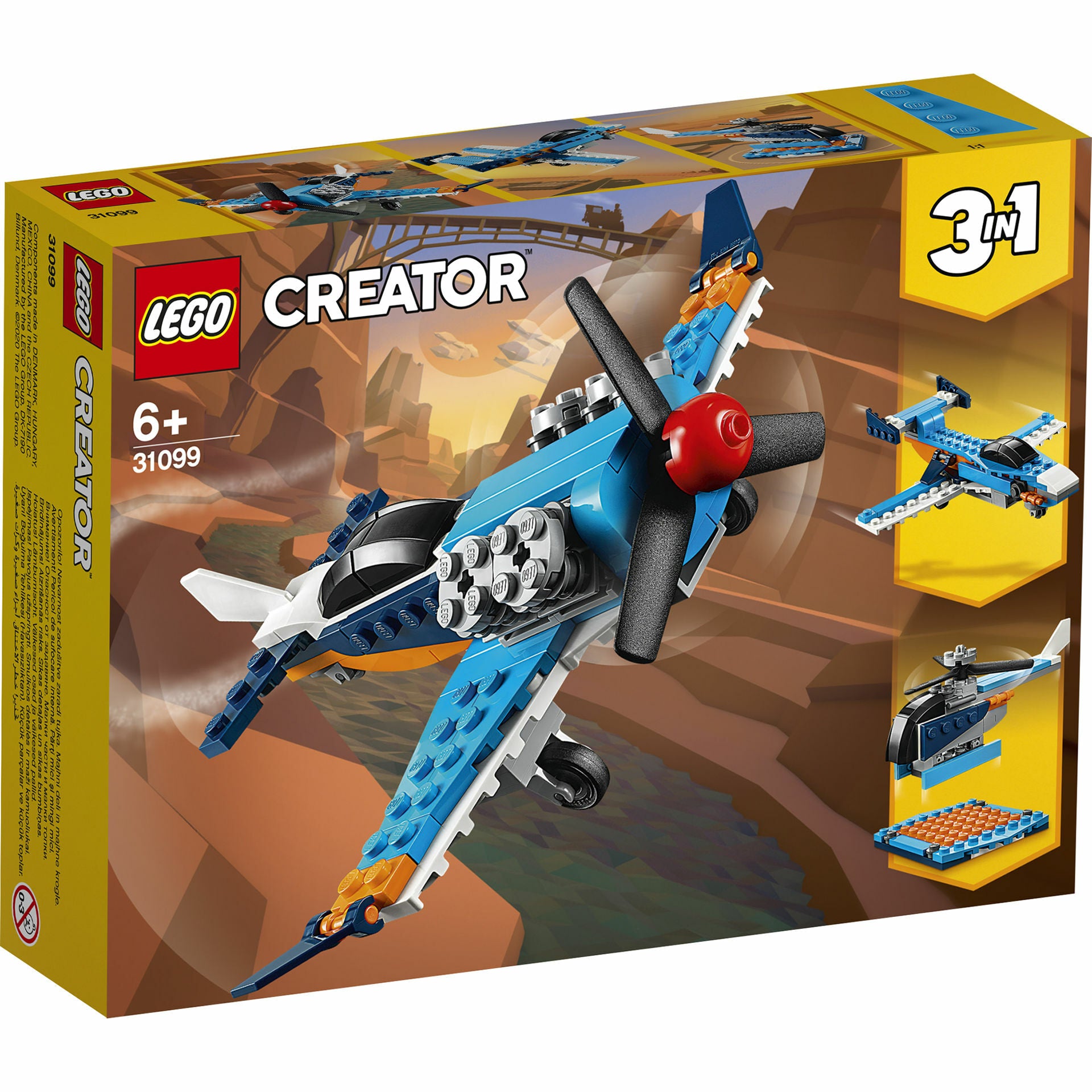 LEGO Creator - Avion cu elice 31099