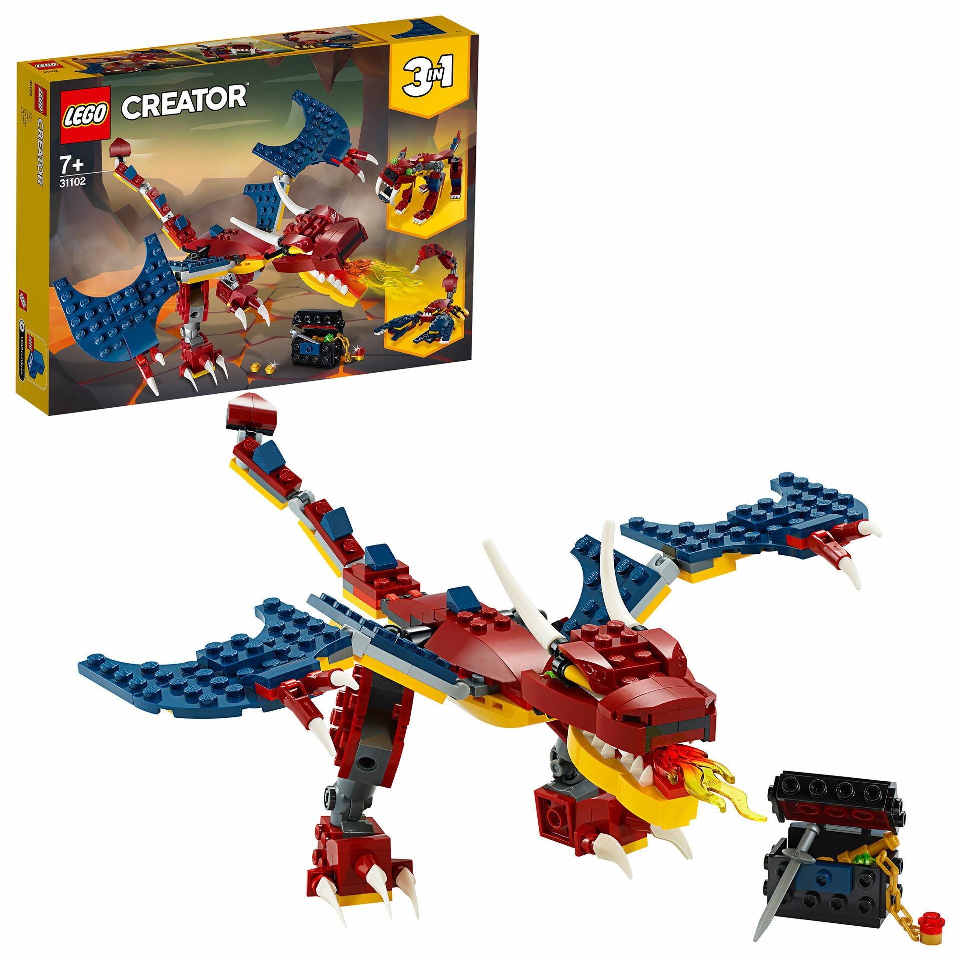 LEGO Creator - Dragon de foc 31102