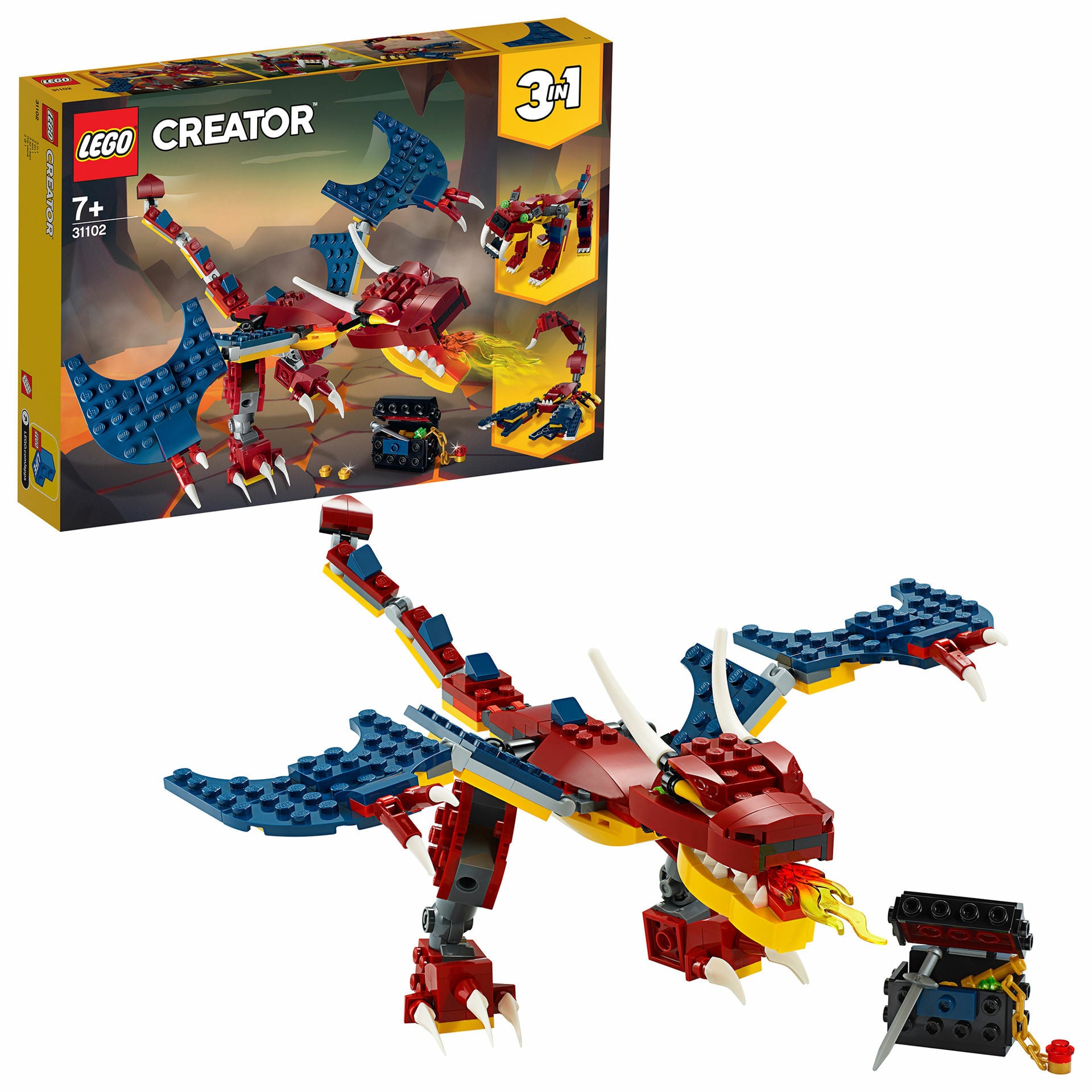 LEGO Creator - Dragon de foc 31102