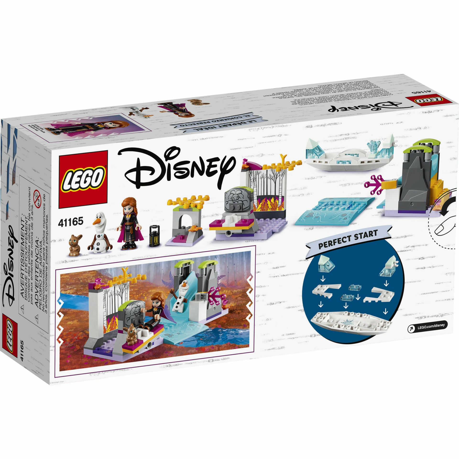 LEGO Disney Frozen II - Expeditia cu canoe a Annei 41165