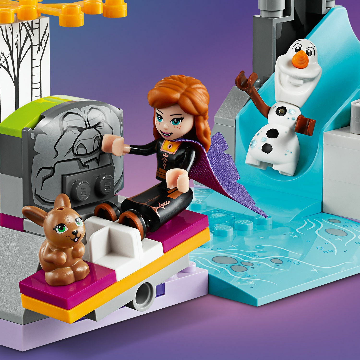 LEGO Disney Frozen II - Expeditia cu canoe a Annei 41165