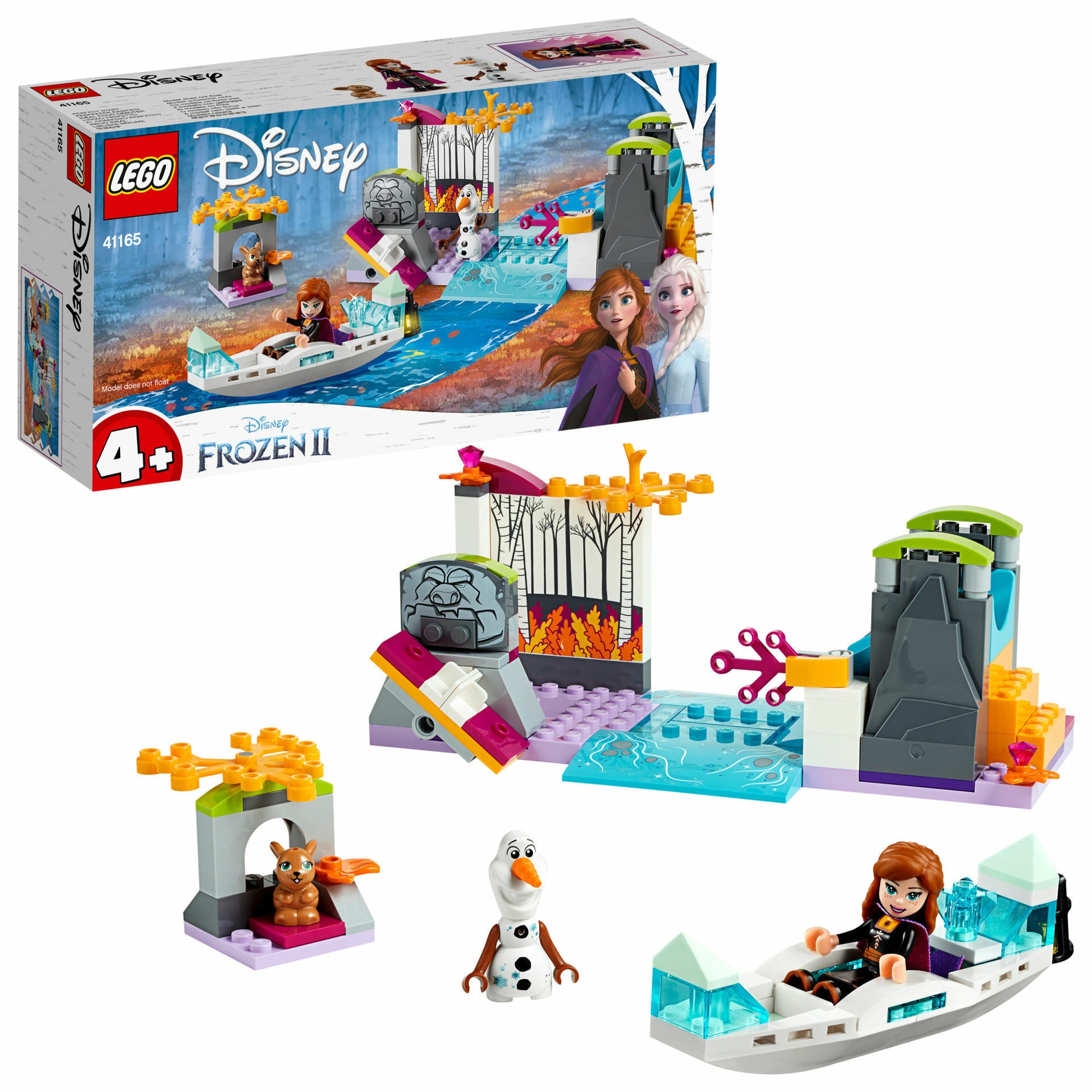 LEGO Disney Frozen II - Expeditia cu canoe a Annei 41165