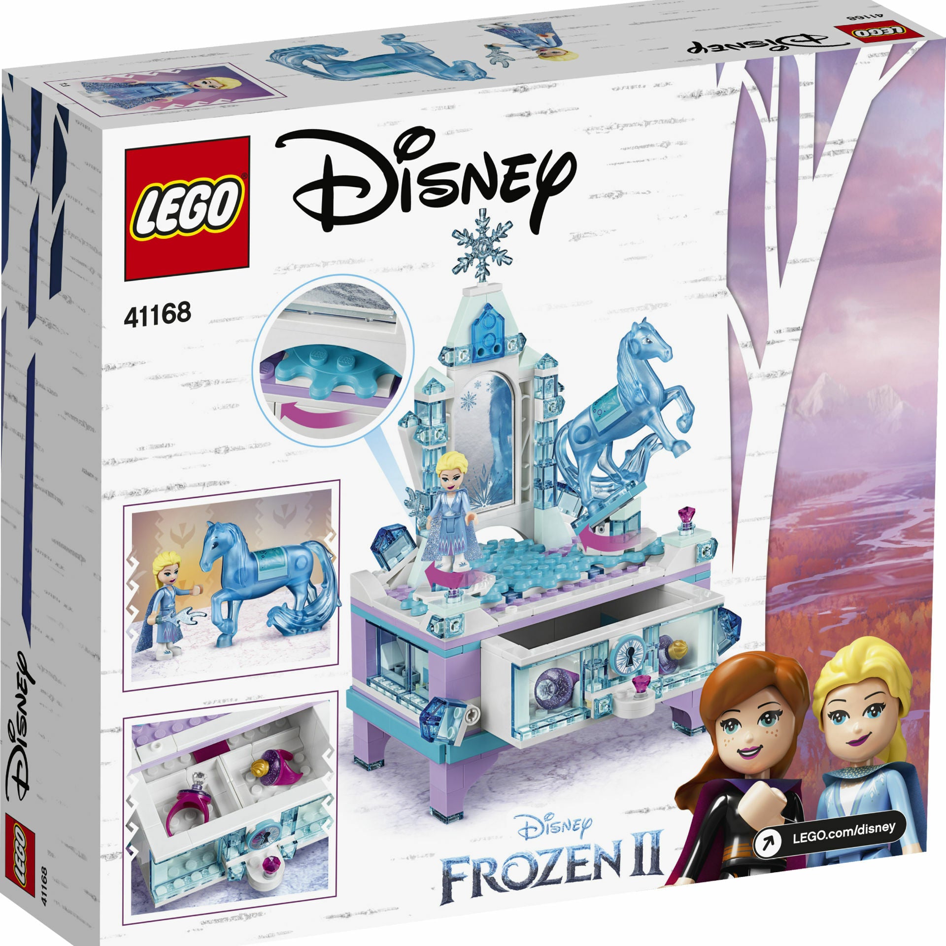 LEGO Disney Frozen II - Cutia de bijuterii a Elsei 41168