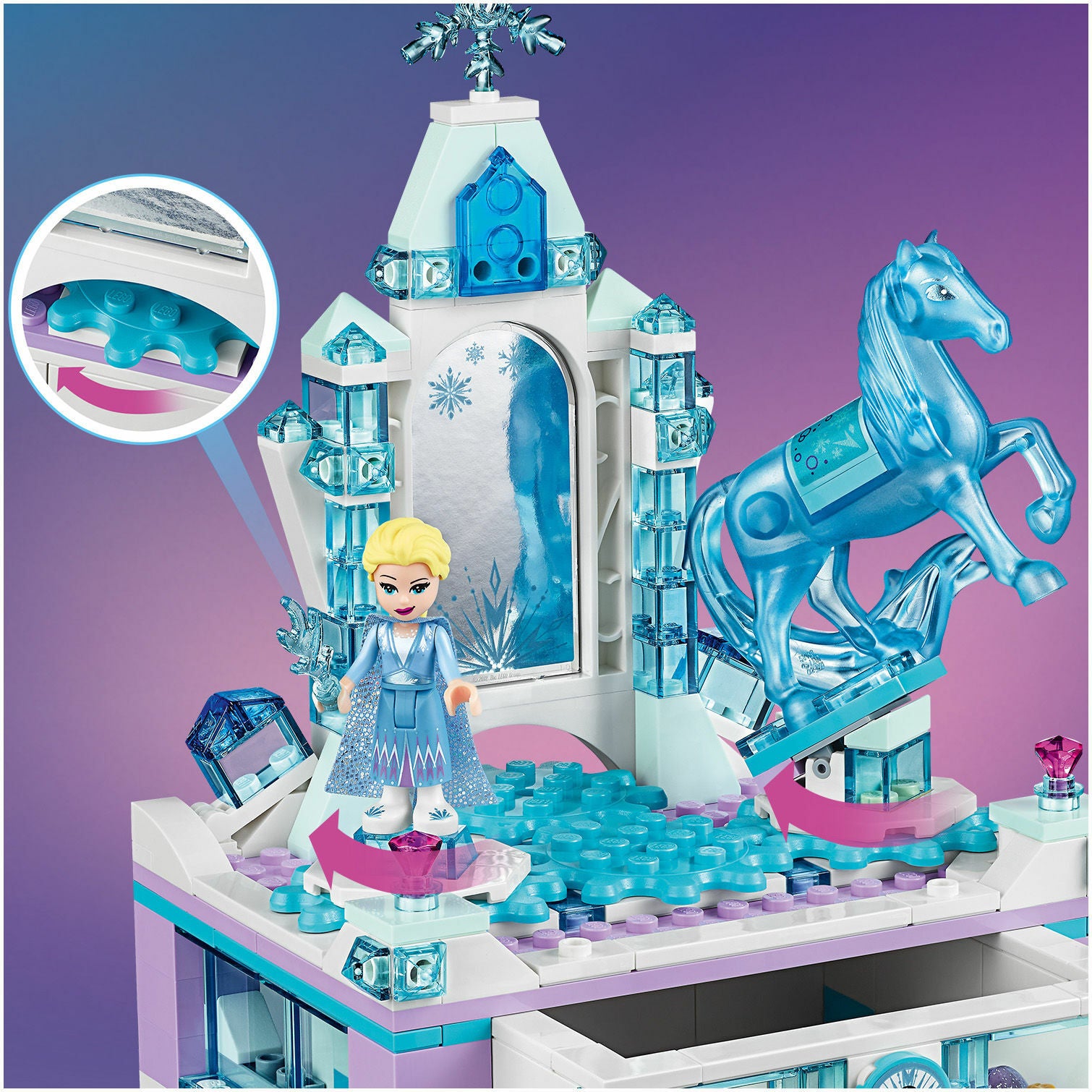 LEGO Disney Frozen II - Cutia de bijuterii a Elsei 41168