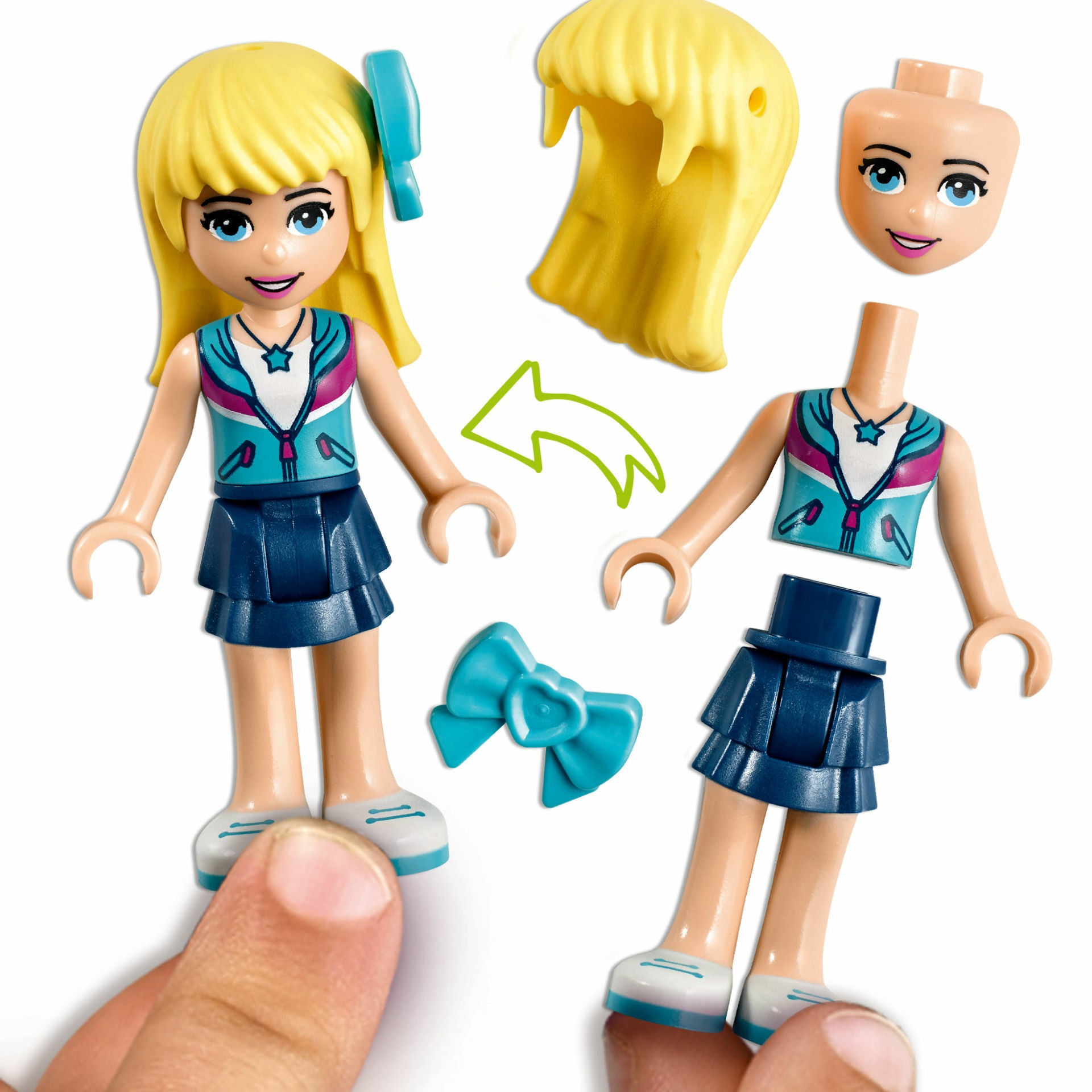 LEGO® Friends Dormitorul lui Stephanie 41328