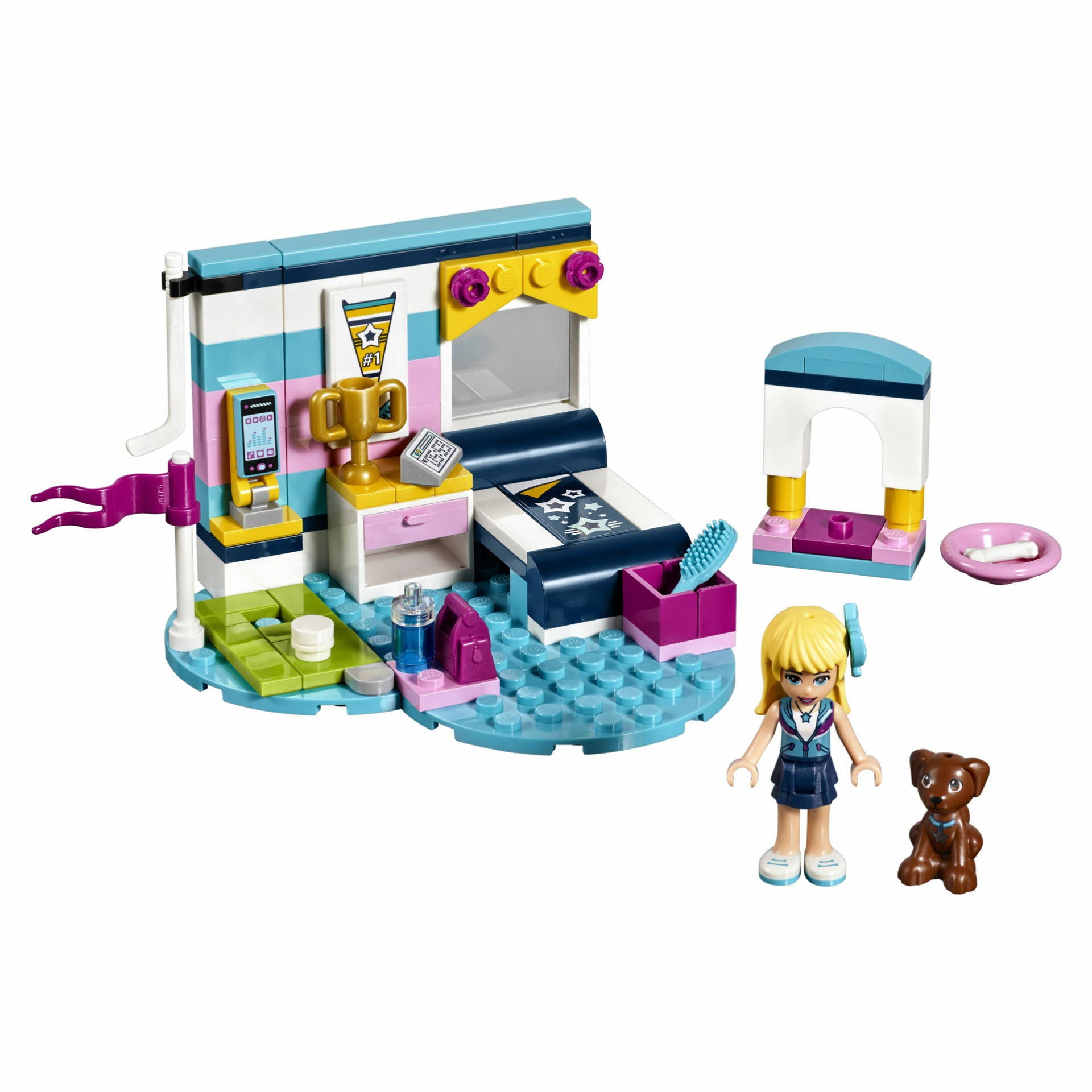 LEGO® Friends Dormitorul lui Stephanie 41328